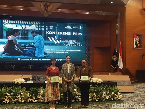 Konfrensi pers Wonderful Indonesia Wellness
