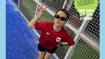 Marsha Aruan Gak Kapok Main Padel Usai Mata Kegebok Bola