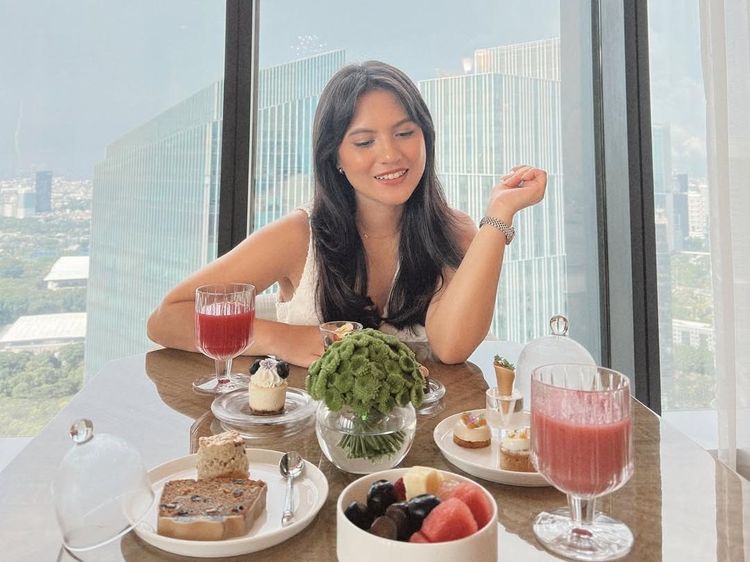 Marsha Aruan Doyan Makan-makan di Bali hingga Jepang