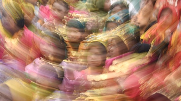 Meriah! Ribuan Siswa PAUD dan TK Unjuk Kebolehan Tarian Nusantara