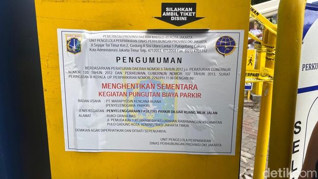 Pansus Perparkiran bersama Dishub Jakarta melakukan inspeksi mendadak (sidak) pada dua lokasi parkir ilegal di kawasan Jakarta Timur (Jaktim). (Rumondang/detikcom)