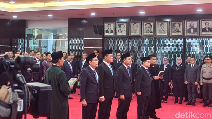 Pelantikan pejabat Kementerian ESDM