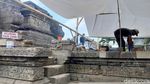 Melihat Pemugaran Candi Jago di Malang
