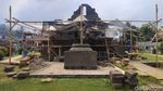 Melihat Pemugaran Candi Jago di Malang