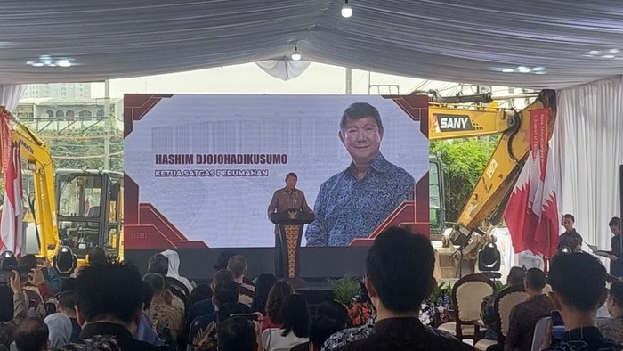 Pencanangan pembangunan sejuta rumah vertikal/Almadinah Putri Brilian-detikcom