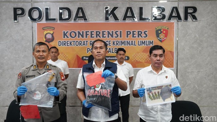 Polda Kalbar menetapkan tersangka perusuh atau penyusup aksi demo di Kalbar.