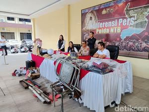 20 Orang Jadi Tersangka Perusakan Mapolda-Penjarahan di DPRD NTB