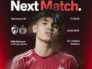 Jadwal PSM Makassar Vs Persija Jakarta di Super League 2025/2026