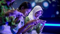 Selain hiburan, Roblox digunakan sebagai media pembelajaran modern yang mendorong anak lebih melek digital sejak usia dini. Foto: ANTARA FOTO/Mohammad Ayudha