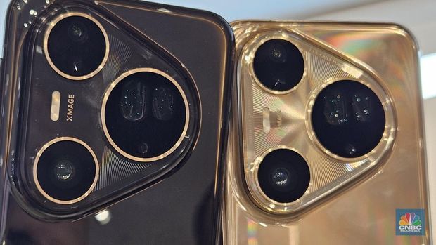 Seri Huawei Pura 80 resmi rilis di Indonesia pada Rabu (17/9/2025). (CNBC Indonesia/Intan Rakhmayanti)