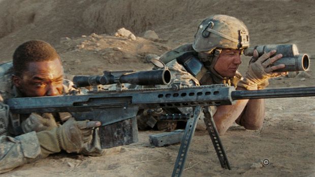 Cuplikan adegan dalam film The Hurt Locker (2008).
