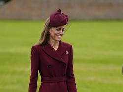 Video: Gaya Elegan Kate Middleton saat Sambut Trump dan Melania di Windsor