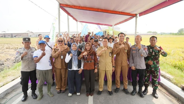 Wali Kota Mojokerto Pimpin Panen Raya