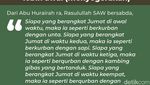 9 Amalan Sunnah Hari Jumat
