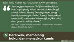 9 Amalan Sunnah Hari Jumat