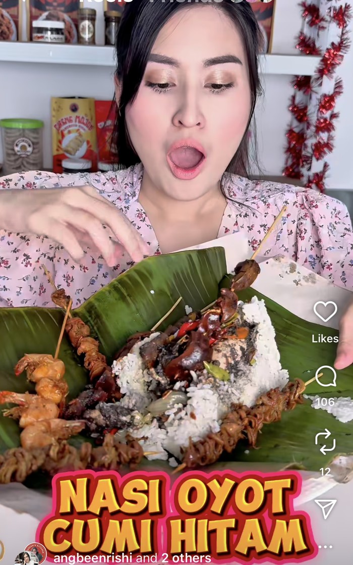 Angbeen Rishi, Istri Adly Fairuz yang Hobi Masak dan Punya Warung Makan