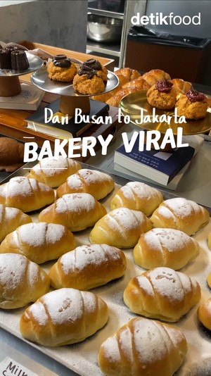 Video: Baru! Salt Bread Isi Krim Susu dari Korea Akhirnya Buka di Jakarta