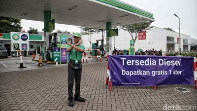 BBM Kosong 3 Pekan, SPBU BP di Jakarta dan Sekitarnya Sepi