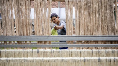 Dari Limbah Jadi Fashion, Serat Daun Nanas Subang Tembus Pasar Dunia