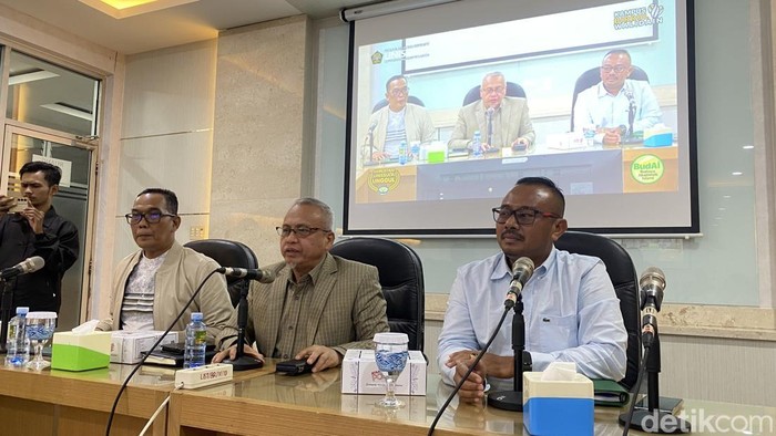 Dekan Fakultas Hukum Unissula, Jawade Hafidz di Kampus Unissula, Kecamatan Genuk, Kota Semarang, Kamis (18/9/2025).