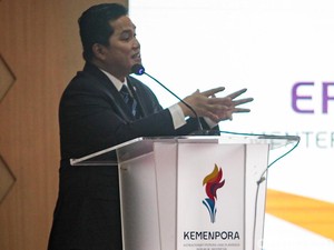 Video Pesan Erick Thohir ke Kemenpora: Saya Egaliter, Tapi Agak Keras