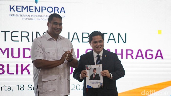 Kelakar Dito di Pelantikan Erick Thohir: Ijazahnya Aman, Pak Roy Suryo?