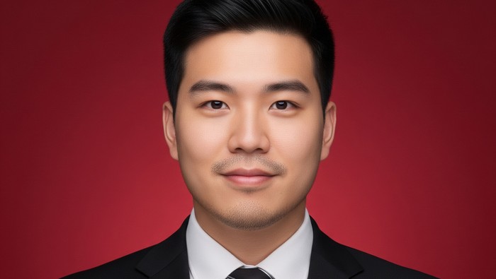 Ilustrasi foto formal hasil generate Gemini AI