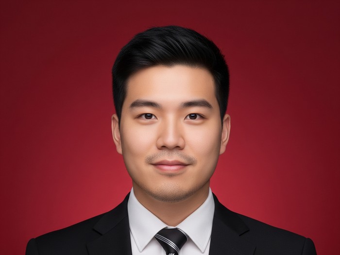 Ilustrasi foto formal hasil generate Gemini AI