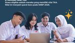 Infografis: Ketentuan Baru SNBP 2026