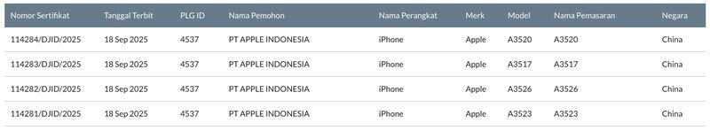 iPhone 17