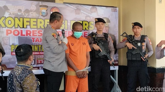 Kurir sabu 44 Kg dicuduk di Pelabuhan Parepare.