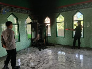 Masjid Syuhada 45 di Maros Nyaris Dibakar OTK, Polisi Selidiki