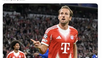 Ini bukan Conference League. Kalian kalah dari raksasa Eropa, tulis akun ini. Foto: X.com
