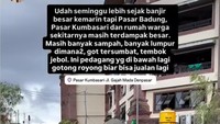 Nana Mirdad dan Andrew White bersama beberapa tim, turun ke beberapa titik di Bali terdampar Banjir. Ini suasana Pasar Badung. Ini Pasar Badung. Memang airnya sudah surut, tapi dampaknya masih parah. Ini yang di bawah, belum bisa jualan, sampah masih banyak, lumpur masih banyak, kata Andrew White dilihat dari Instagram Story Andrew White, Kamis (18/9/2025). Foto: INstagram Story @nanamirdad_ dan @andrew.white._