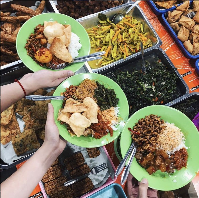 Nasi uduk di Jakarta