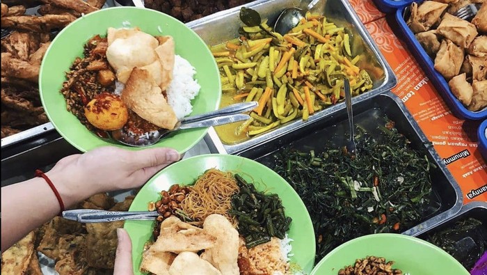 Nasi uduk di Jakarta