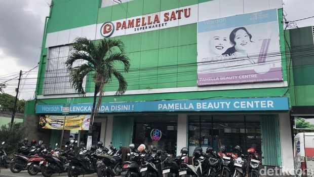 Pamella Supermarket di Kusumanegara, Umbulharjo, Kota Jogja. Foto diambil Kamis (18/9/2025).