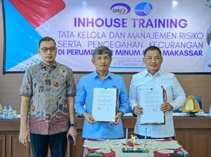 PDAM Makassar-BPKP Sulsel Teken MoU Perkuat Tata Kelola dan Manajemen Risiko