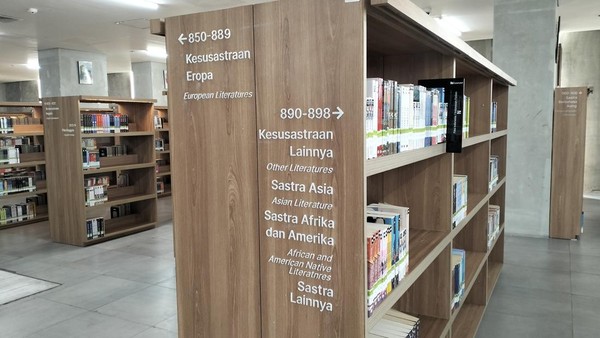 Potret Koleksi PDS HB Jassin di Gedung Panjang Cikini