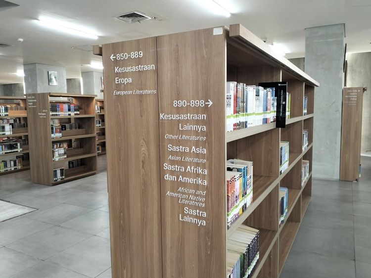 Potret Koleksi PDS HB Jassin di Gedung Panjang Cikini