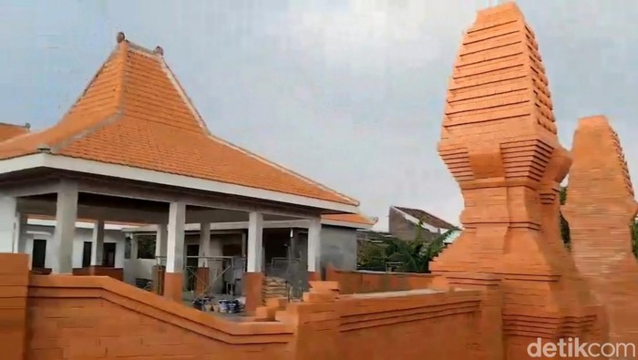 Pembangunan kantor kelurahan di Mojokerto bergaya Majapahit menelan biaya Rp 1,7 miliar