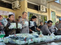 Penampakan Sabu 44 Kg Diselundupkan di Pelabuhan Parepare, Nilainya Rp 44 M