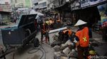 Trotoar Tanah Abang Direvitalisasi demi Kenyamanan Pejalan Kaki