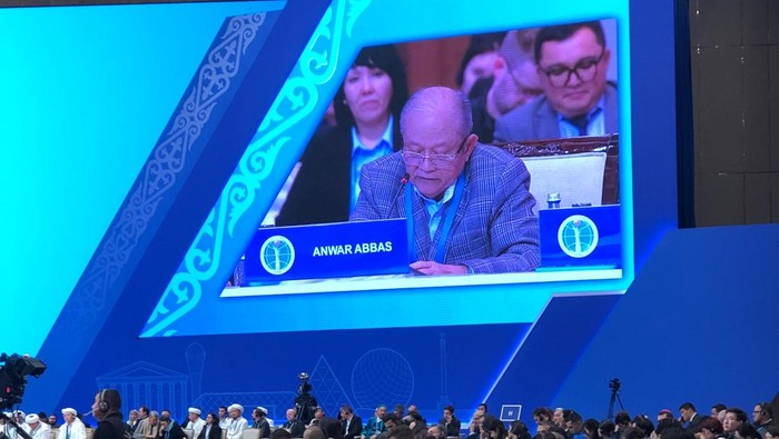 Wakil Ketua MUI Anwar Abbas di Kongres Anstana 2025