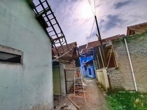 Heboh Angin Puting Beliung Terjang Soreang Bandung