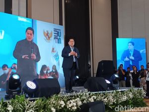 Pesan Erick Thohir ke Pegawai BUMN: Saya Masa Lalu, Dony Masa Depan