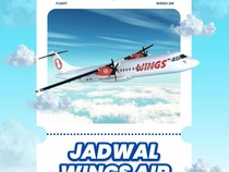 Wings Air Resmi Terbang Kembali dari Surabaya, Catat Jadwal dan Rutenya