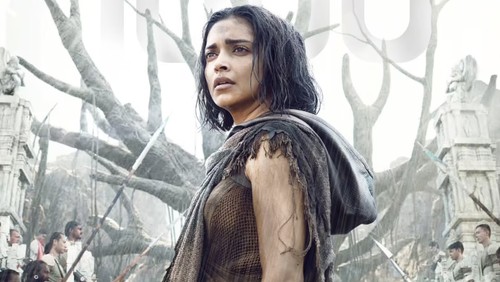 Cuplikan adegan Deepika Padukone di Kalki 2898 AD.