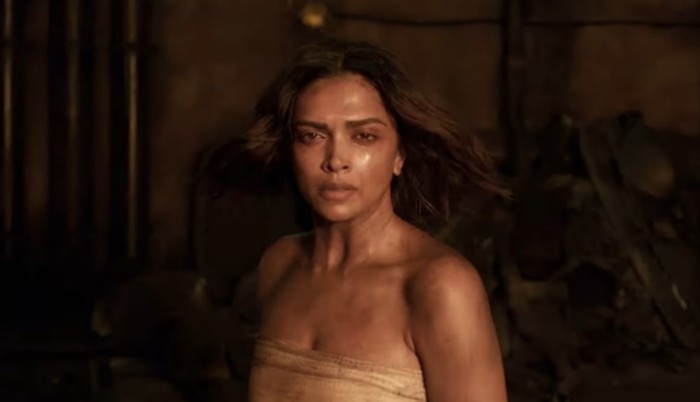 Cuplikan adegan Deepika Padukone di Kalki 2898 AD.