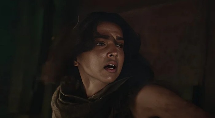 Cuplikan adegan Deepika Padukone di Kalki 2898 AD.